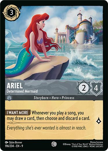 Ariel - Determined Mermaid (196/204) [Fabled] | Devastation Store
