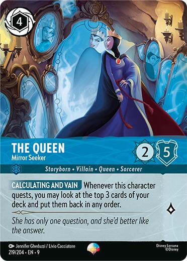 The Queen - Mirror Seeker (Epic) (219/204) [Fabled] | Devastation Store