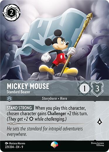 Mickey Mouse - Standard Bearer (Epic) (221/204) [Fabled] | Devastation Store