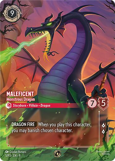 Maleficent - Monstrous Dragon (Store Championship) (5/P3) [Promo Cards] | Devastation Store