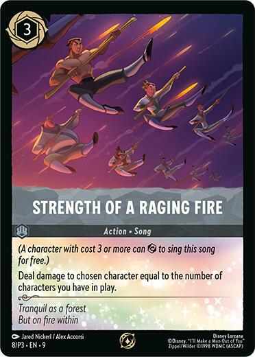 Strength of a Raging Fire (8/P3) [Promo Cards] | Devastation Store