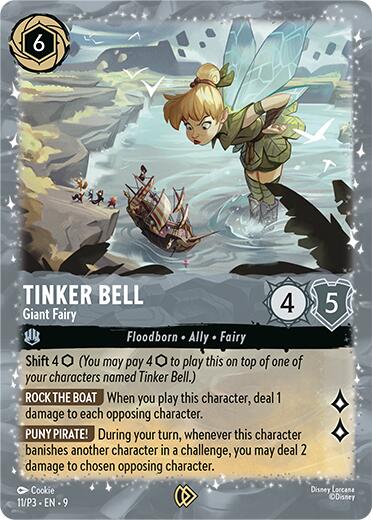 Tinker Bell - Giant Fairy (11/P3) [Promo Cards] | Devastation Store