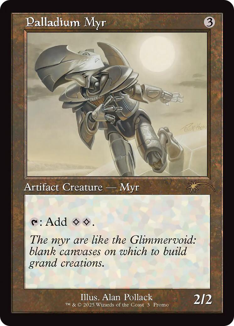 Palladium Myr (Retro Frame) [Standard Showdown Promos] | Devastation Store