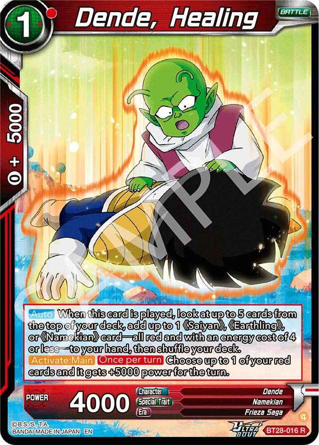 Dende, Healing (BT28-016) [Prismatic Clash] | Devastation Store