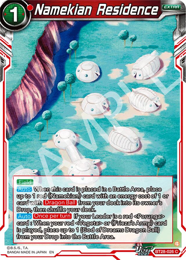 Namekian Residence (BT28-026) [Prismatic Clash] | Devastation Store