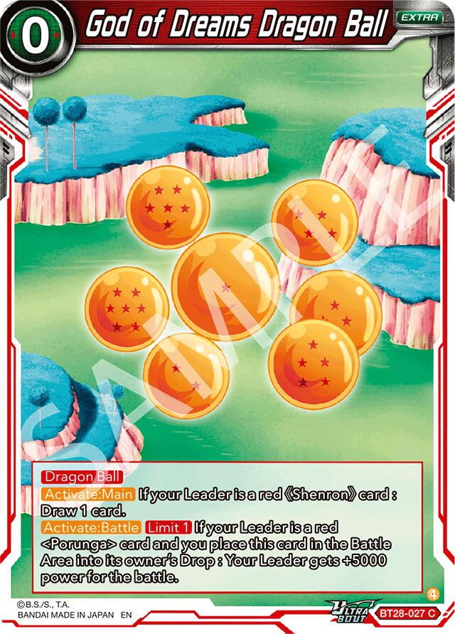 God of Dreams Dragon Ball (BT28-027) [Prismatic Clash] | Devastation Store