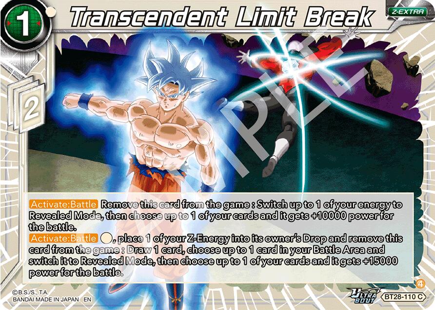Transcendent Limit Break (BT28-110) [Prismatic Clash] | Devastation Store