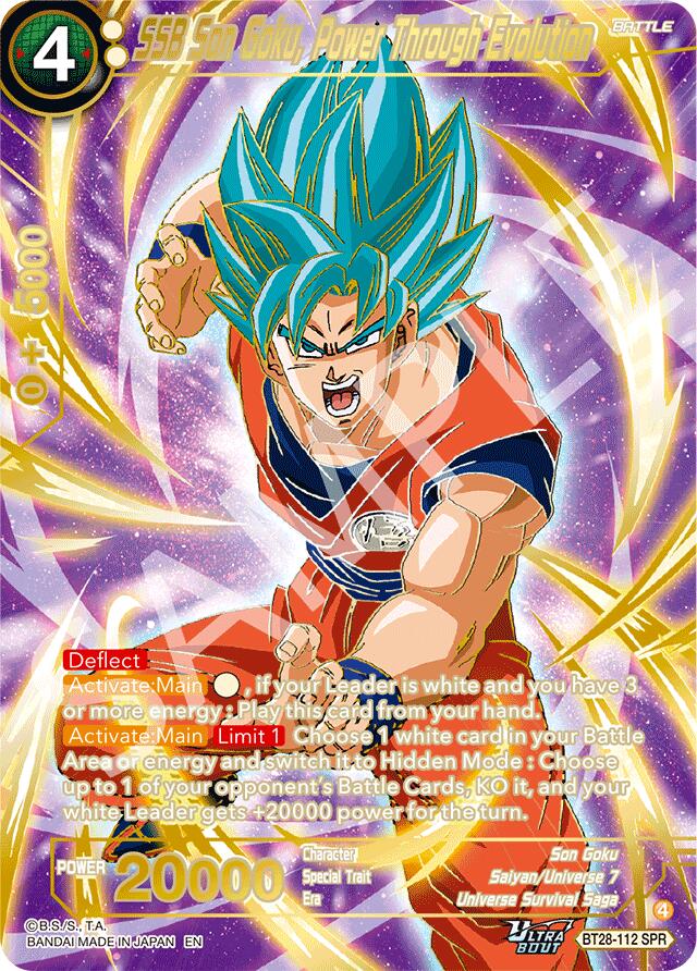 SSB Son Goku, Power Through Evolution (SPR) (BT28-112) [Prismatic Clash] | Devastation Store