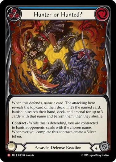 Hunter or Hunted? [SUP245] (Super Slam)  Rainbow Foil | Devastation Store