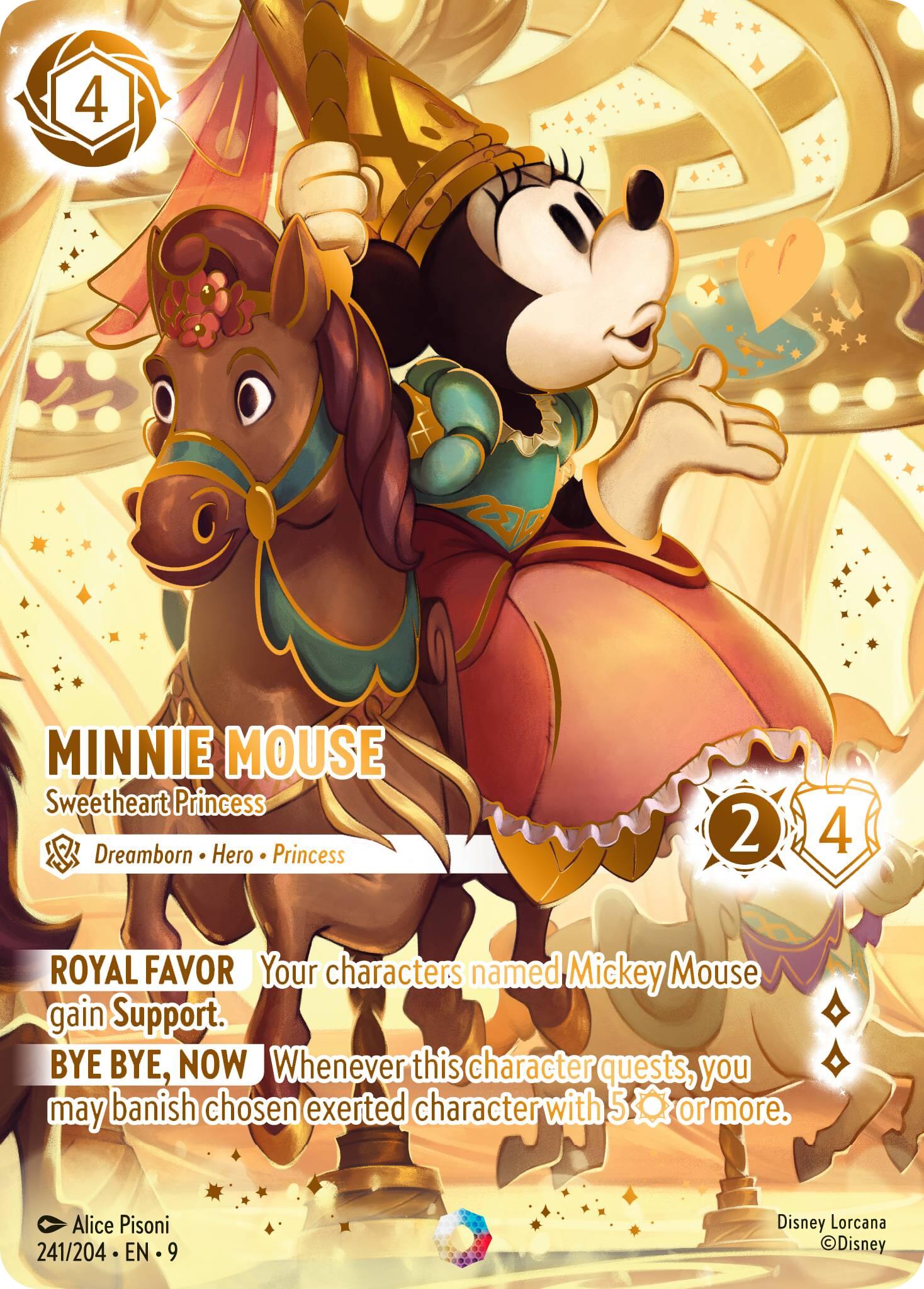 Minnie Mouse - Sweetheart Princess (Iconic) (241/204) [Fabled] | Devastation Store