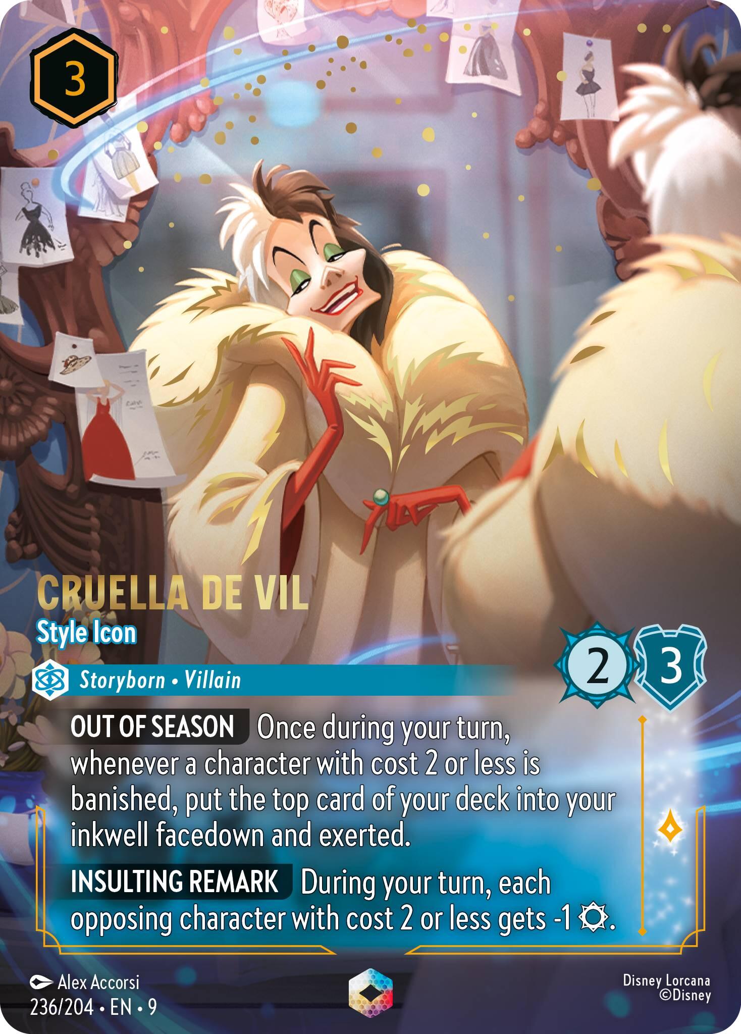 Cruella De Vil - Style Icon (Enchanted) (236/204) [Fabled] | Devastation Store