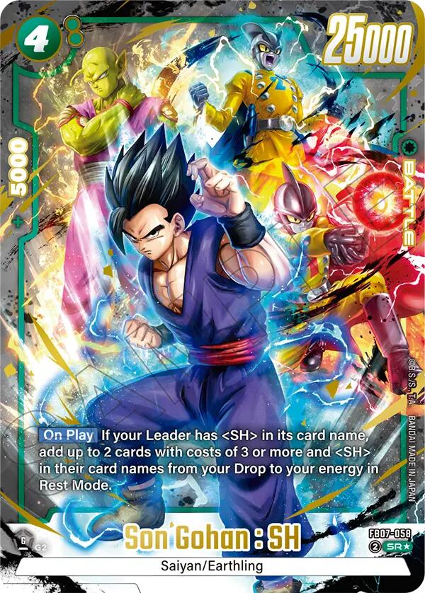 Son Gohan : SH (FB07-058) (Alternate Art) [Wish For Shenron] - Devastation Store | Devastation Store