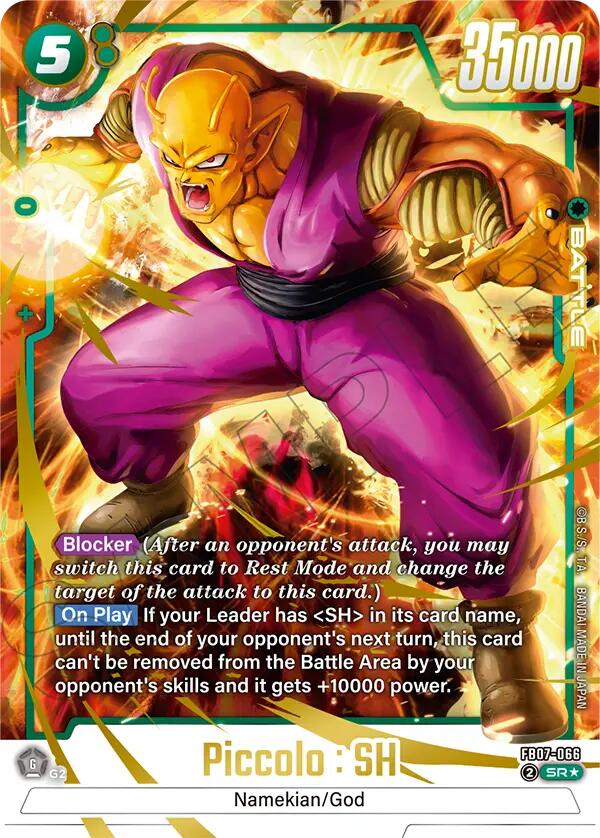 Piccolo : SH (FB07-066) (Alternate Art) [Wish For Shenron] | Devastation Store