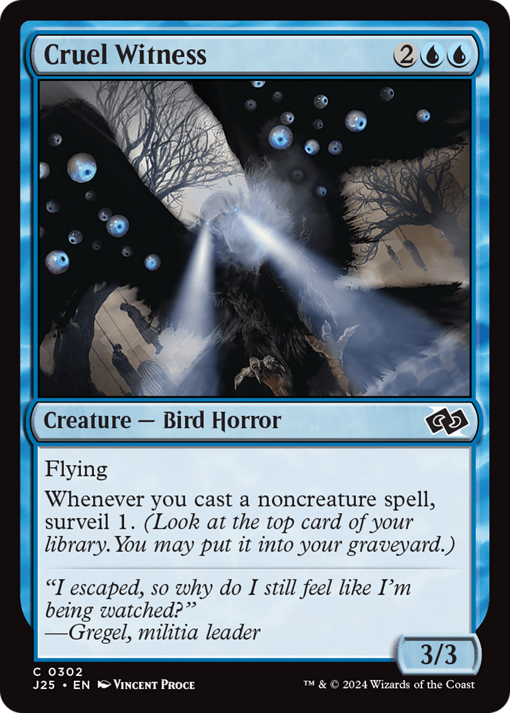 Cruel Witness [Foundations Jumpstart] | Devastation Store