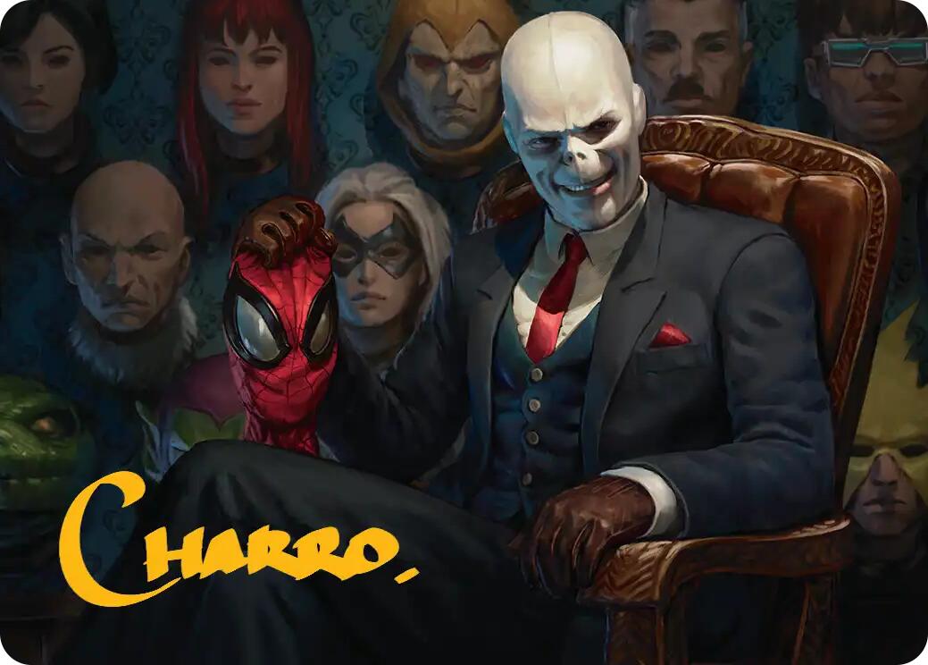 Chameleon, Master of Disguise Art Card (Gold-Stamped Signature) [Marvel's Spider-Man Art Series] | Devastation Store