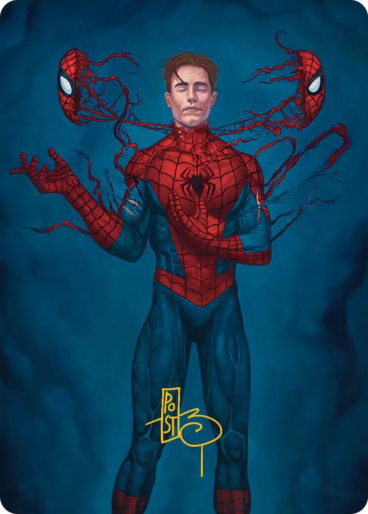 Secret Identity Art Card (Gold-Stamped Signature) [Marvel's Spider-Man Art Series] | Devastation Store