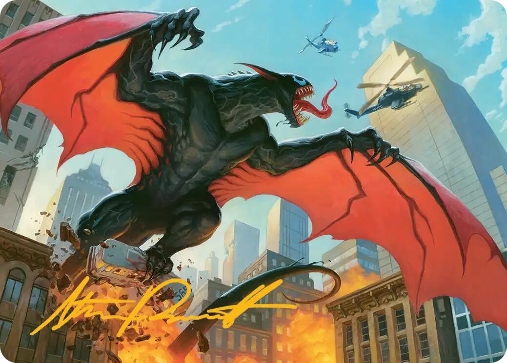 Grendel, Spawn of Knull Art Card (Gold-Stamped Signature) [Marvel's Spider-Man Art Series] | Devastation Store