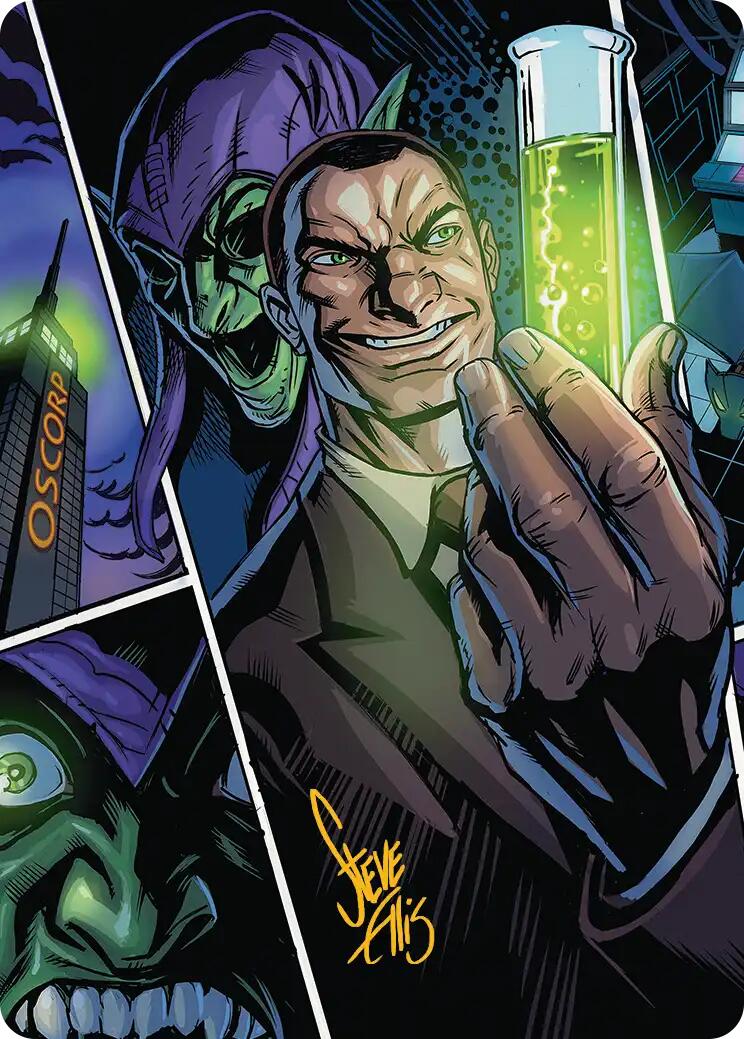 Norman Osborn Art Card (Gold-Stamped Signature) [Marvel's Spider-Man Art Series] | Devastation Store