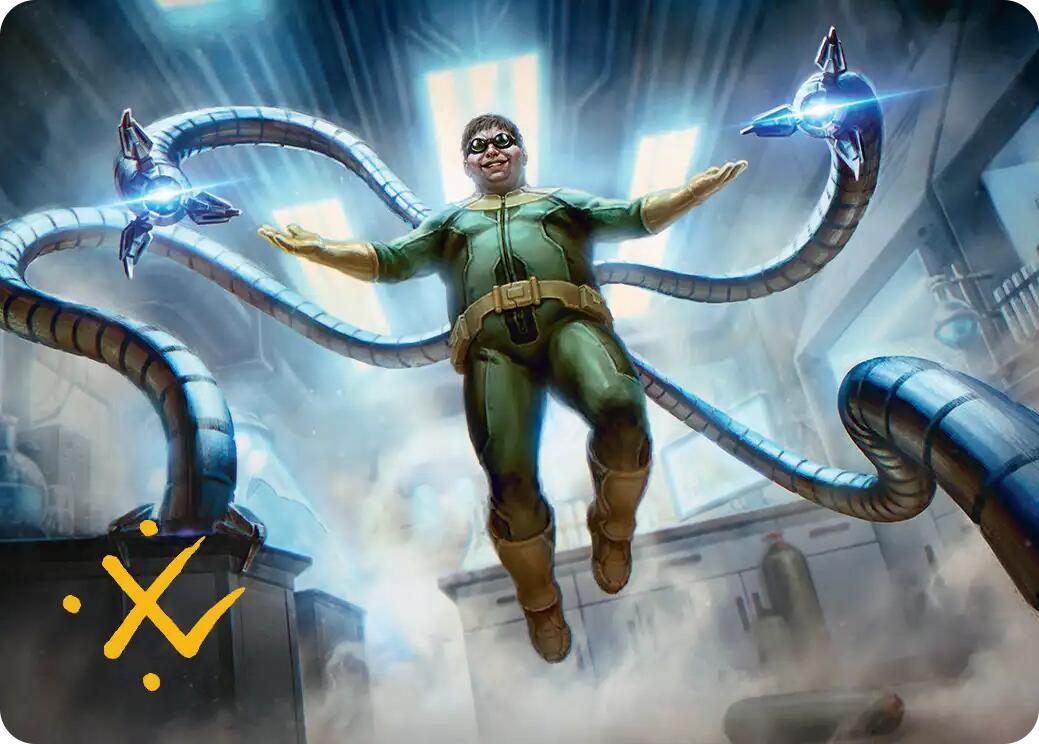 Doctor Octopus, Master Planner Art Card (25/54) (Gold-Stamped Signature) [Marvel's Spider-Man Art Series] | Devastation Store