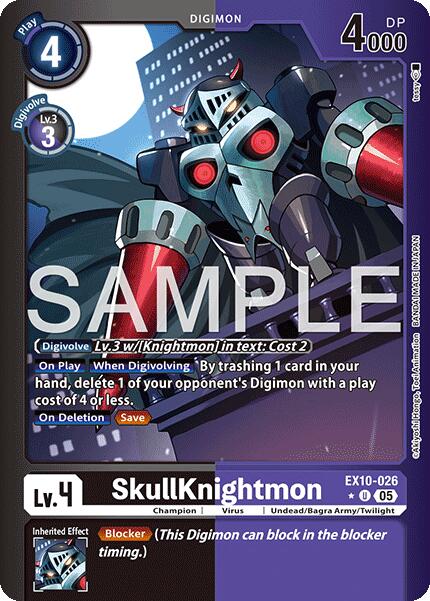SkullKnightmon [EX10-026] (Limited Foil) [Sinister Order] | Devastation Store