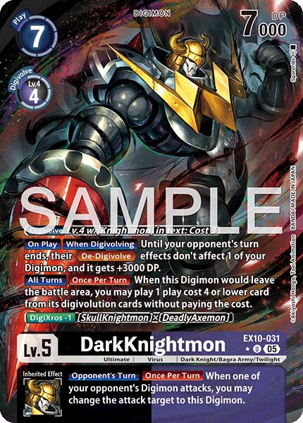 DarkKnightmon [EX10-031] (Alternate Art) [Sinister Order] | Devastation Store