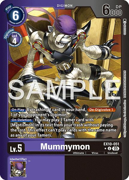 Mummymon [EX10-051] (Limited Foil) [Sinister Order] | Devastation Store