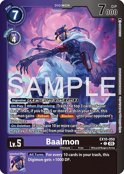 Baalmon [EX10-050] (Limited Foil) [Sinister Order] | Devastation Store