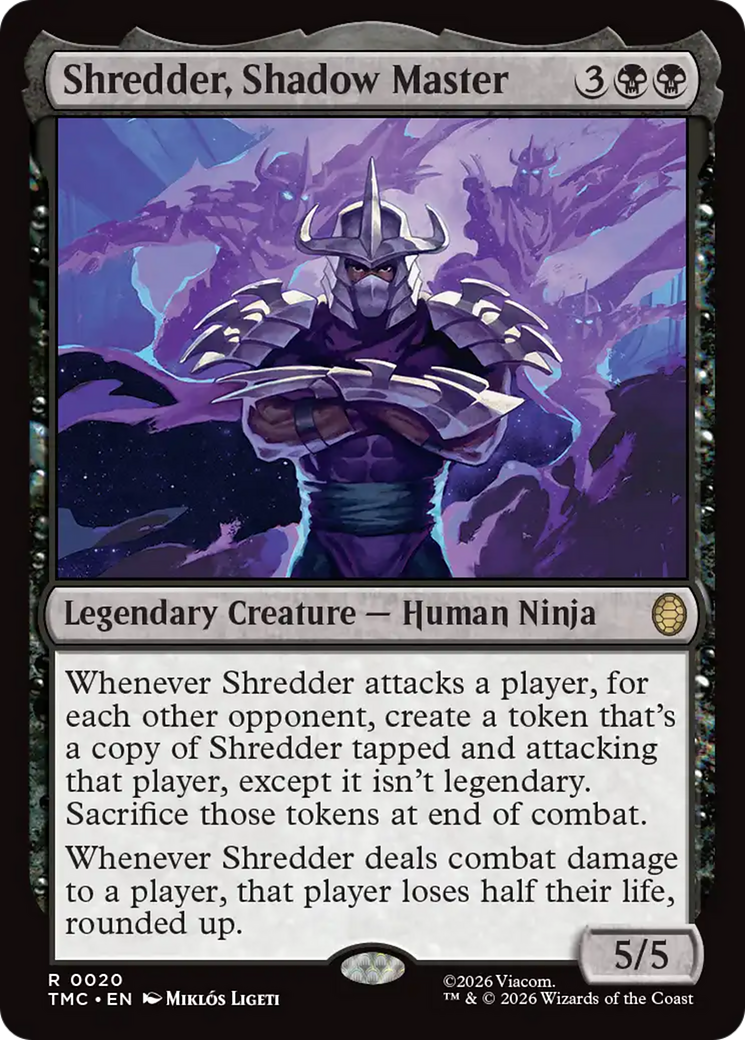 Shredder, Shadow Master [Teenage Mutant Ninja Turtles Commander] | Devastation Store