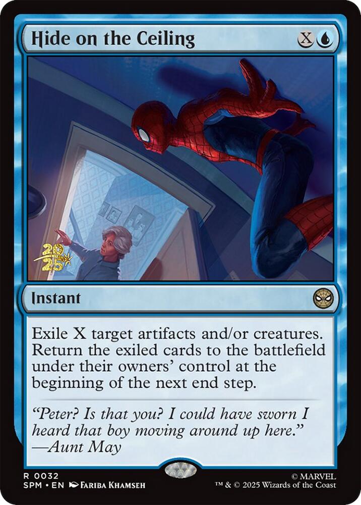 Hide on the Ceiling [Marvel's Spider-Man Prerelease Promos] | Devastation Store