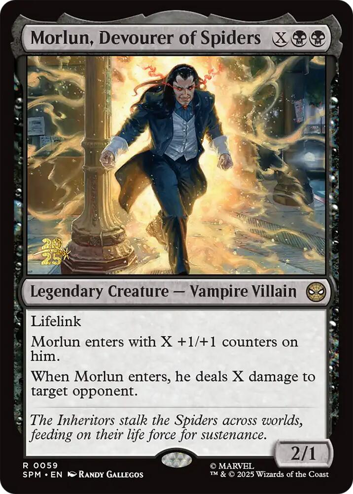 Morlun, Devourer of Spiders [Marvel's Spider-Man Prerelease Promos] | Devastation Store