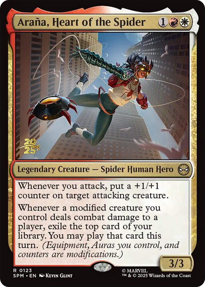 Arana, Heart of the Spider [Marvel's Spider-Man Prerelease Promos] | Devastation Store