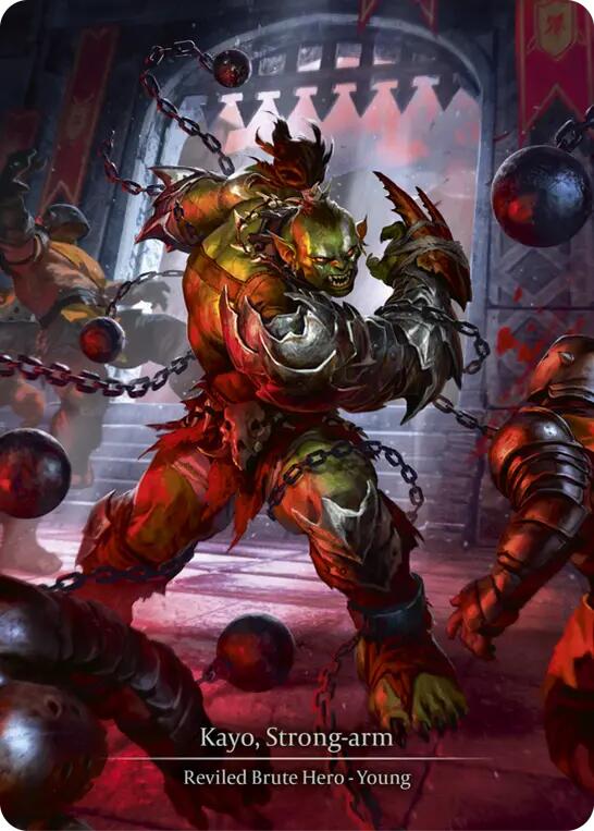 Kayo, Strong-arm (Marvel Cold Foil) [SUP064] (Super Slam)  Cold Foil | Devastation Store