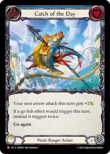 Catch of the Day [SUP268] (Super Slam)  Rainbow Foil | Devastation Store