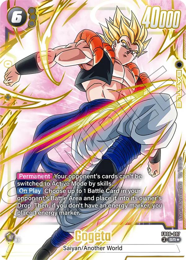 Gogeta (FB06-097) (Gold) [Fusion World Promotion Cards] | Devastation Store
