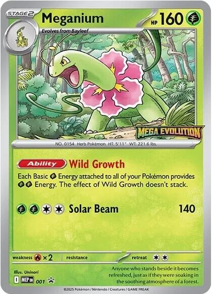 Meganium (001) [Mega Evolutions Promo] | Devastation Store