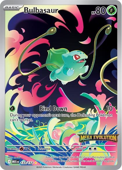 Bulbasaur (133/132) (Mega Evolution) [Mega Evolutions: Base Set] | Devastation Store