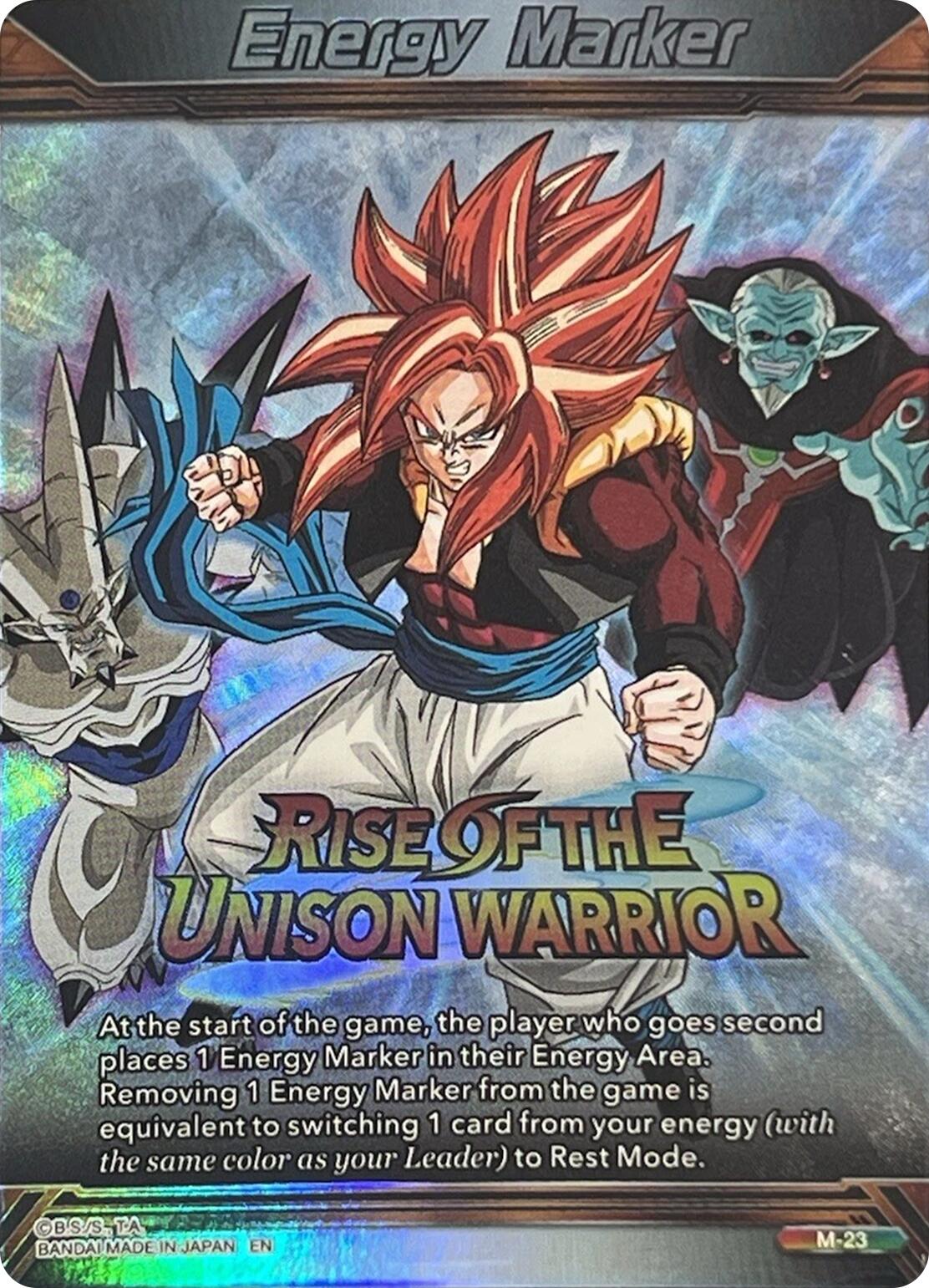 Energy Marker - Rise of the Unison Warrior (Silver) (M-23) [Prismatic Clash] | Devastation Store
