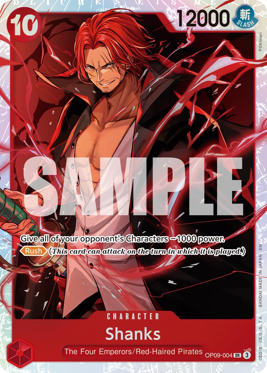 Shanks (OP09-004) (Reprint) [Premium Booster -The Best- Vol. 2] | Devastation Store