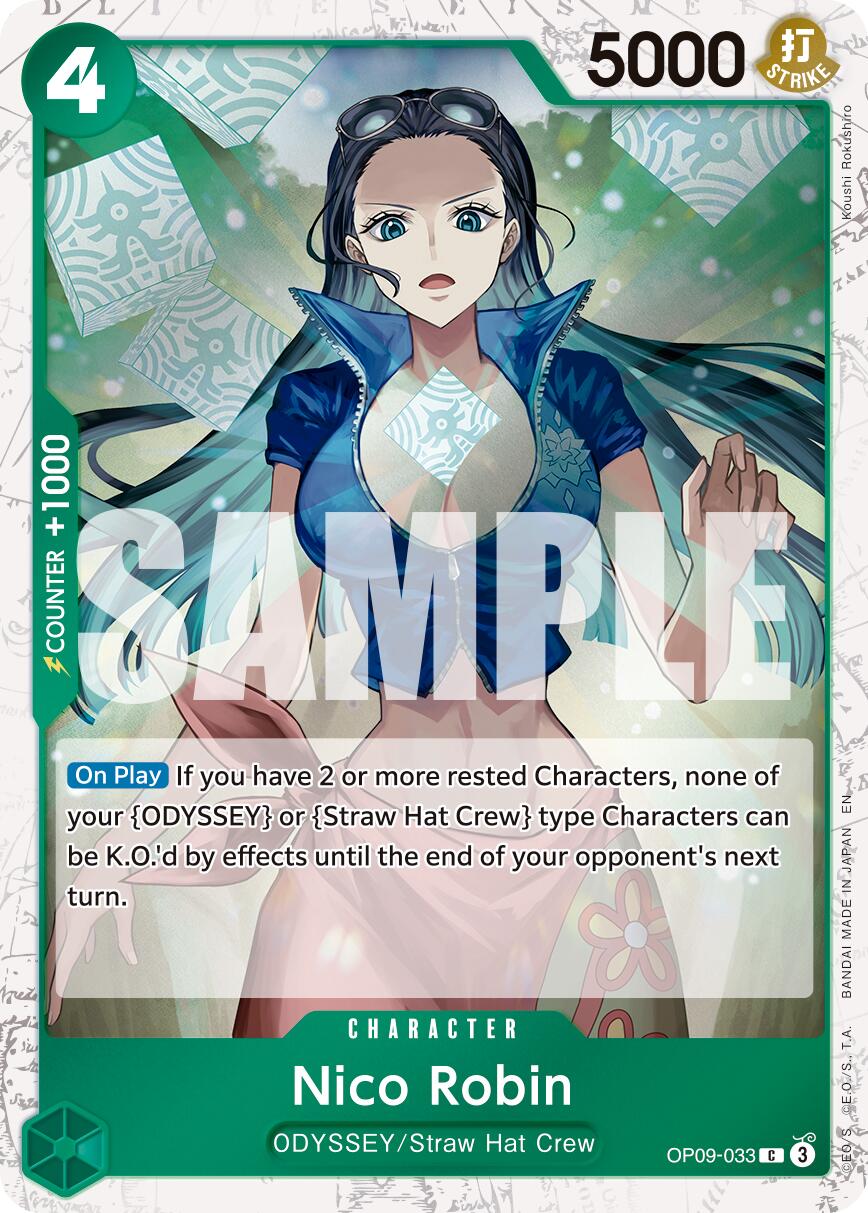 Nico Robin (OP09-033) (Pirate Foil) [Premium Booster -The Best- Vol. 2] | Devastation Store