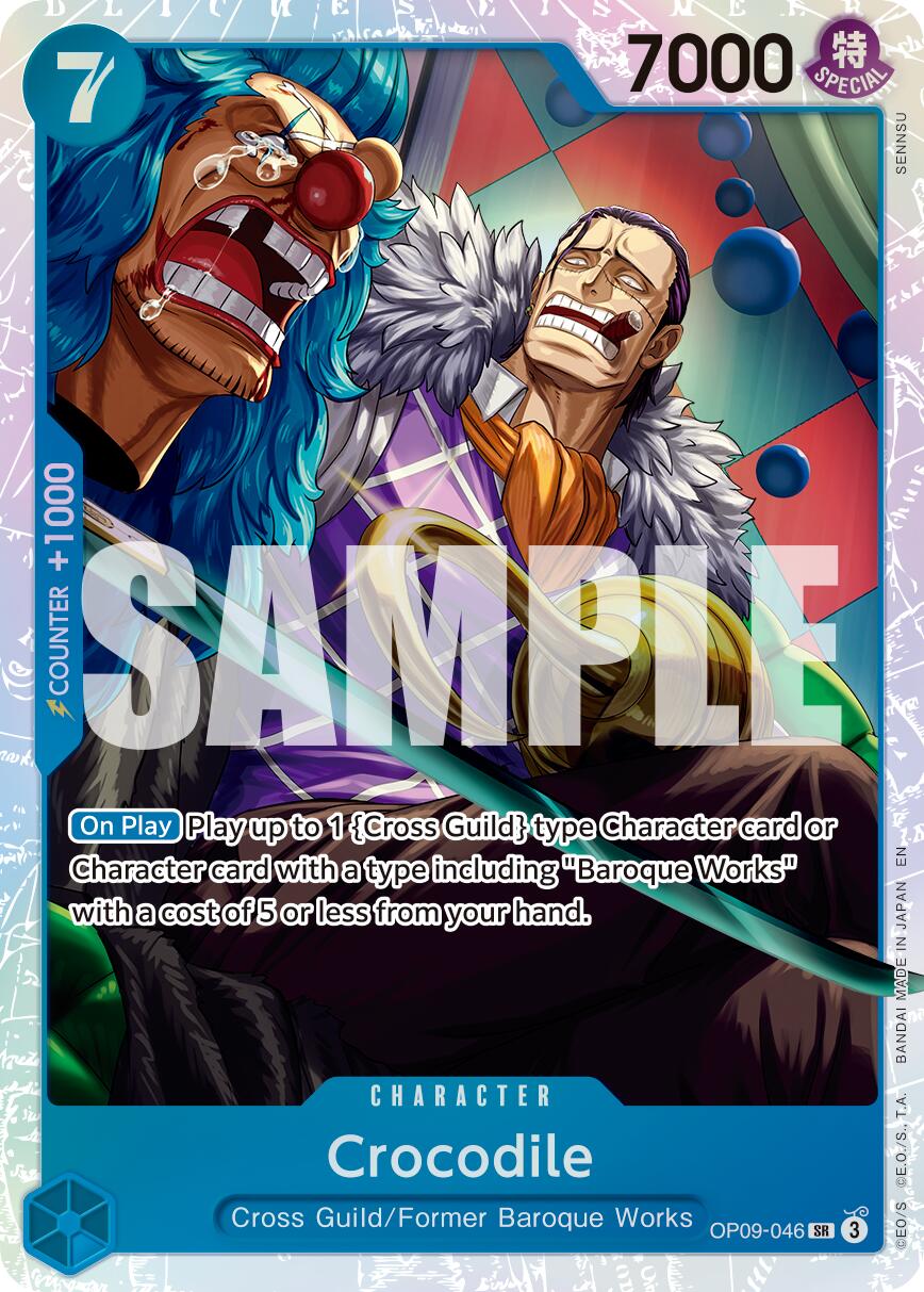 Crocodile (OP09-046) (Reprint) [Premium Booster -The Best- Vol. 2] | Devastation Store