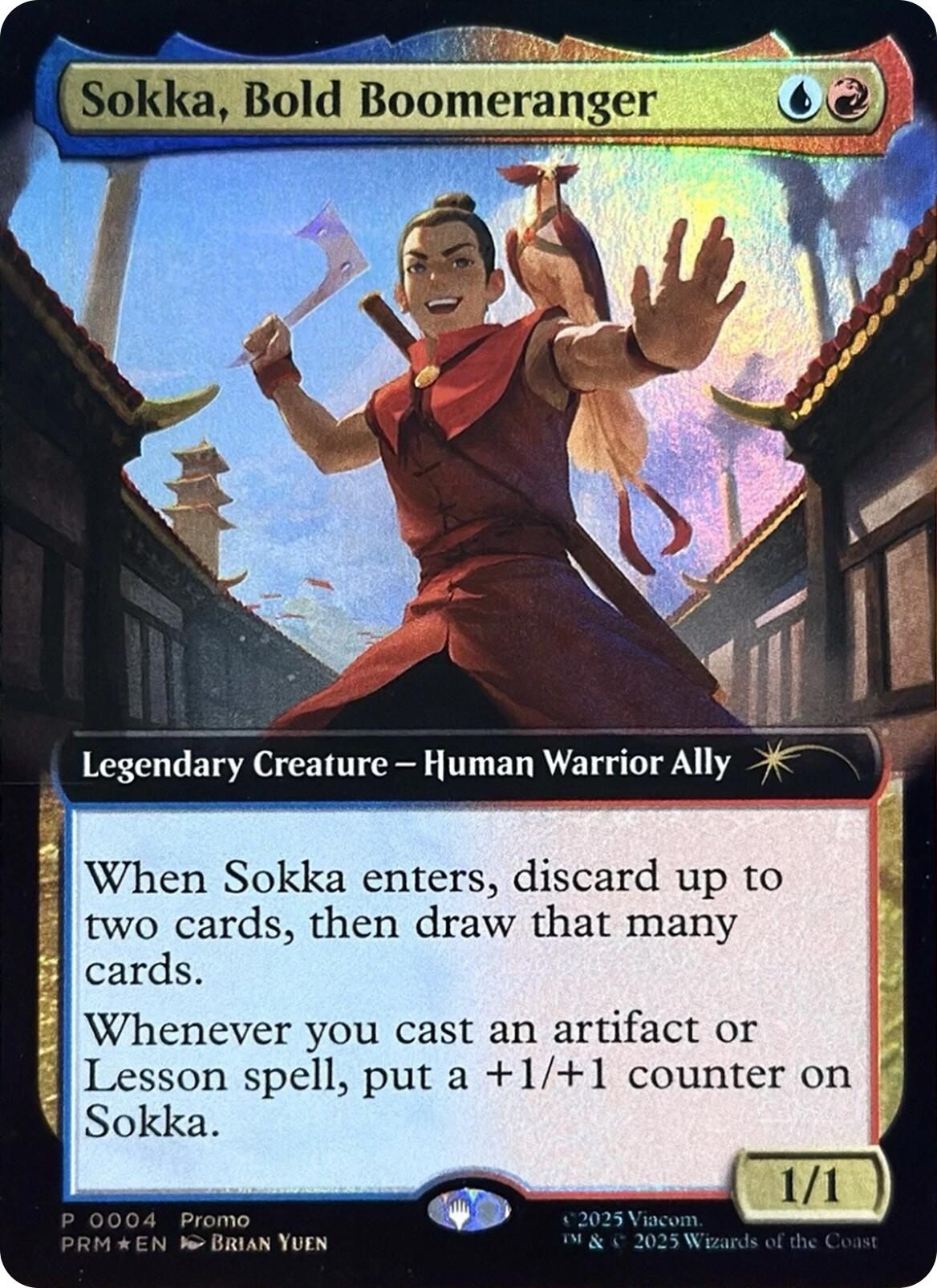Sokka, Bold Boomeranger (Extended Art) [Media Promos] | Devastation Store
