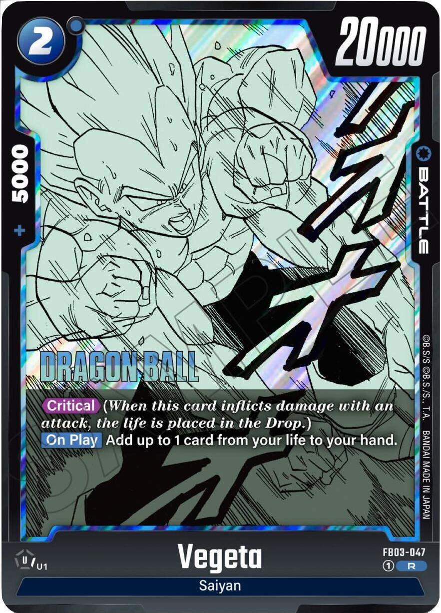 Vegeta (FB03-047) [Manga Booster 02] | Devastation Store