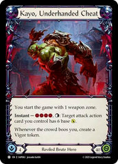 Kayo, Underhanded Cheat // Kayo, Strong-arm [SUP063//SUP064] (Super Slam) | Devastation Store
