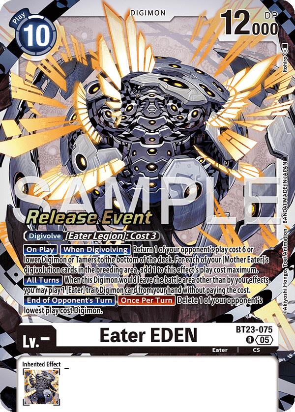 Eater EDEN [BT23-075] [Hackers' Slumber Release Event Cards] | Devastation Store