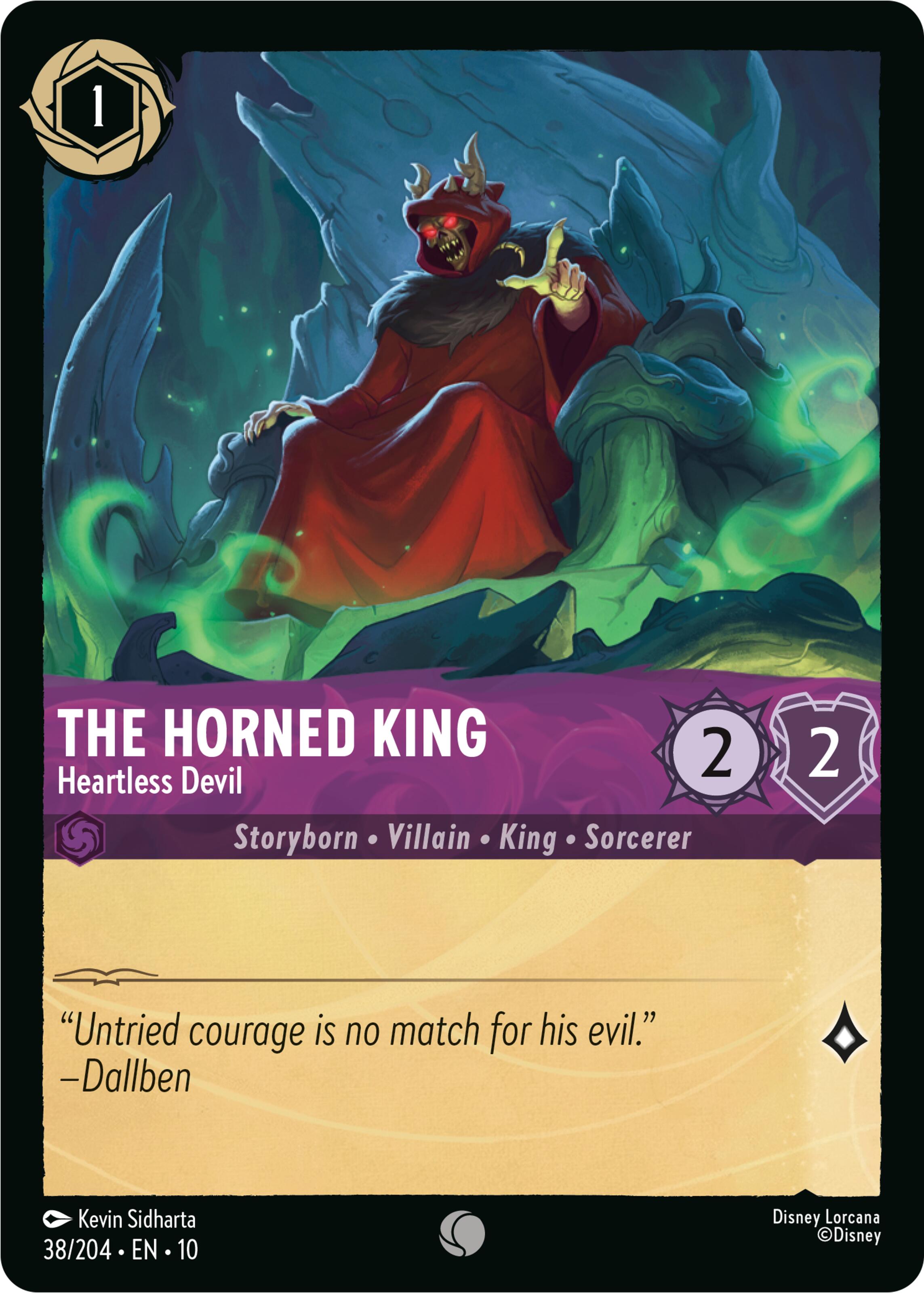 The Horned King - Heartless Devil (38/204) [Whispers in the Well] | Devastation Store