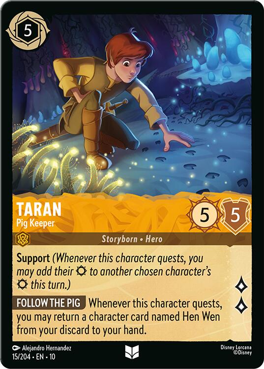 Taran - Pig Keeper (15/204) [Whispers in the Well] | Devastation Store