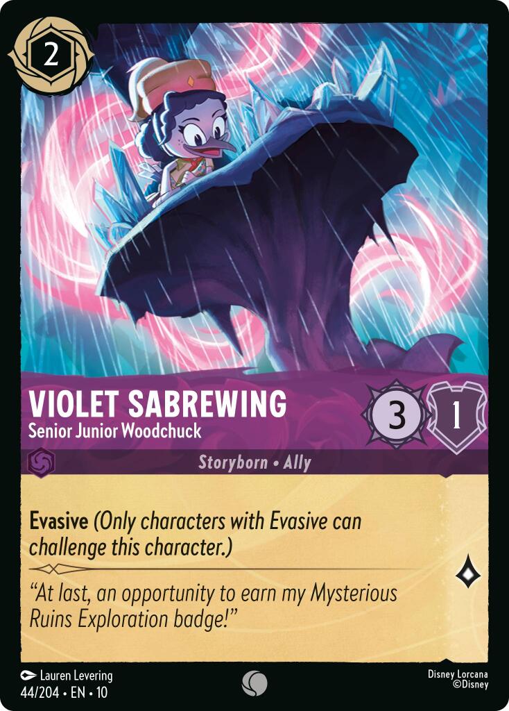 Violet Sabrewing - Senior Junior Woodchuck (44/204) [Whispers in the Well] | Devastation Store