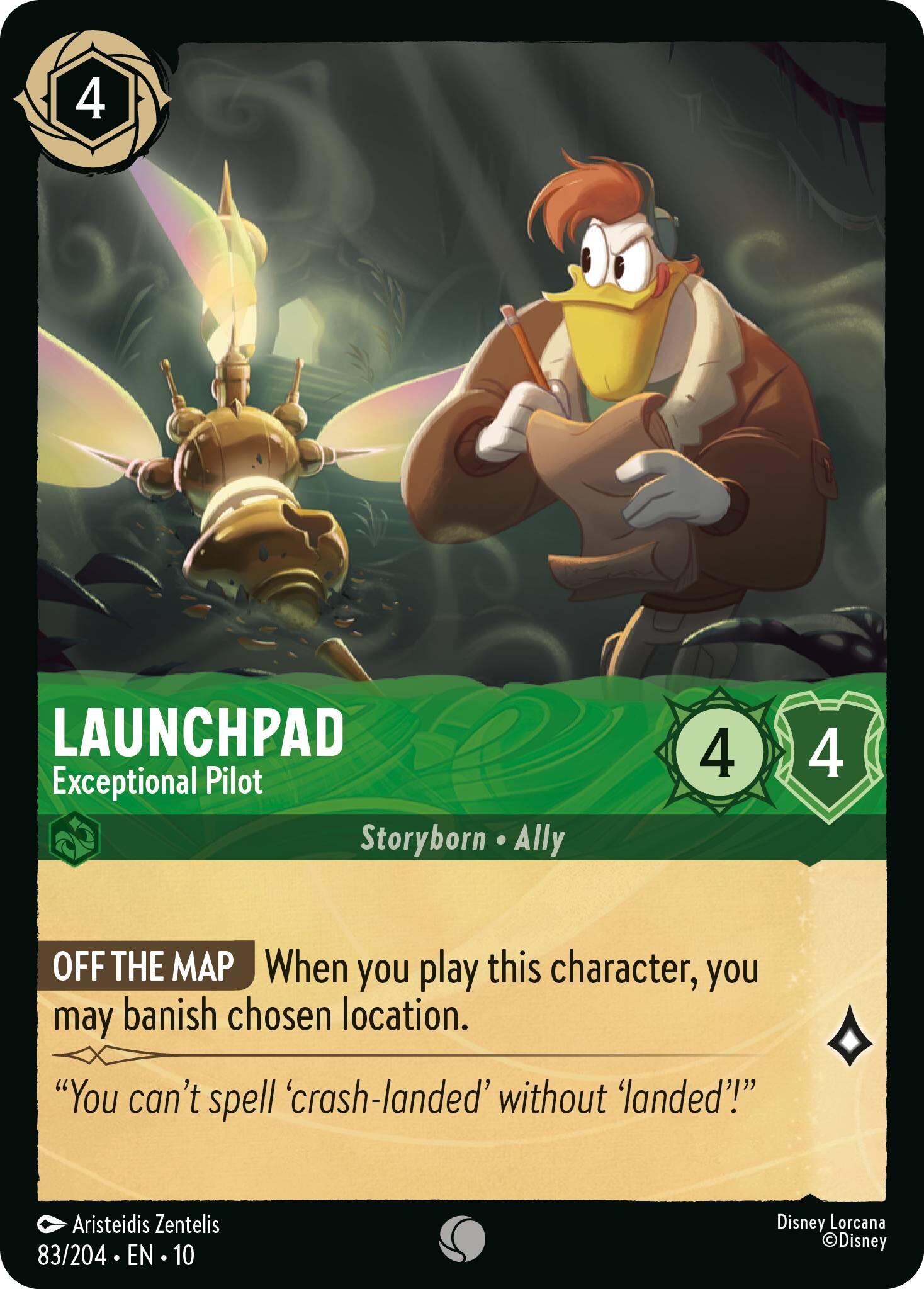 Launchpad - Exceptional Pilot (83/204) [Whispers in the Well] | Devastation Store
