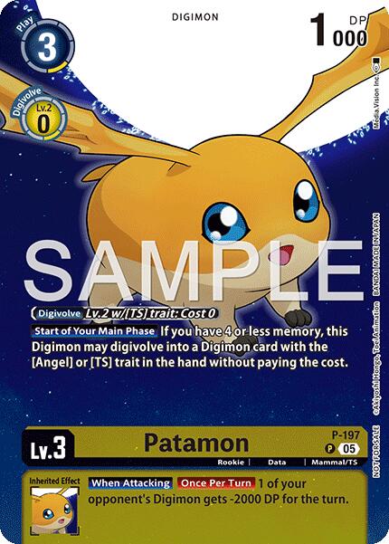 Patamon [P] (Digimon Story: Time Stranger Promo Pack) [Promotional Cards] | Devastation Store