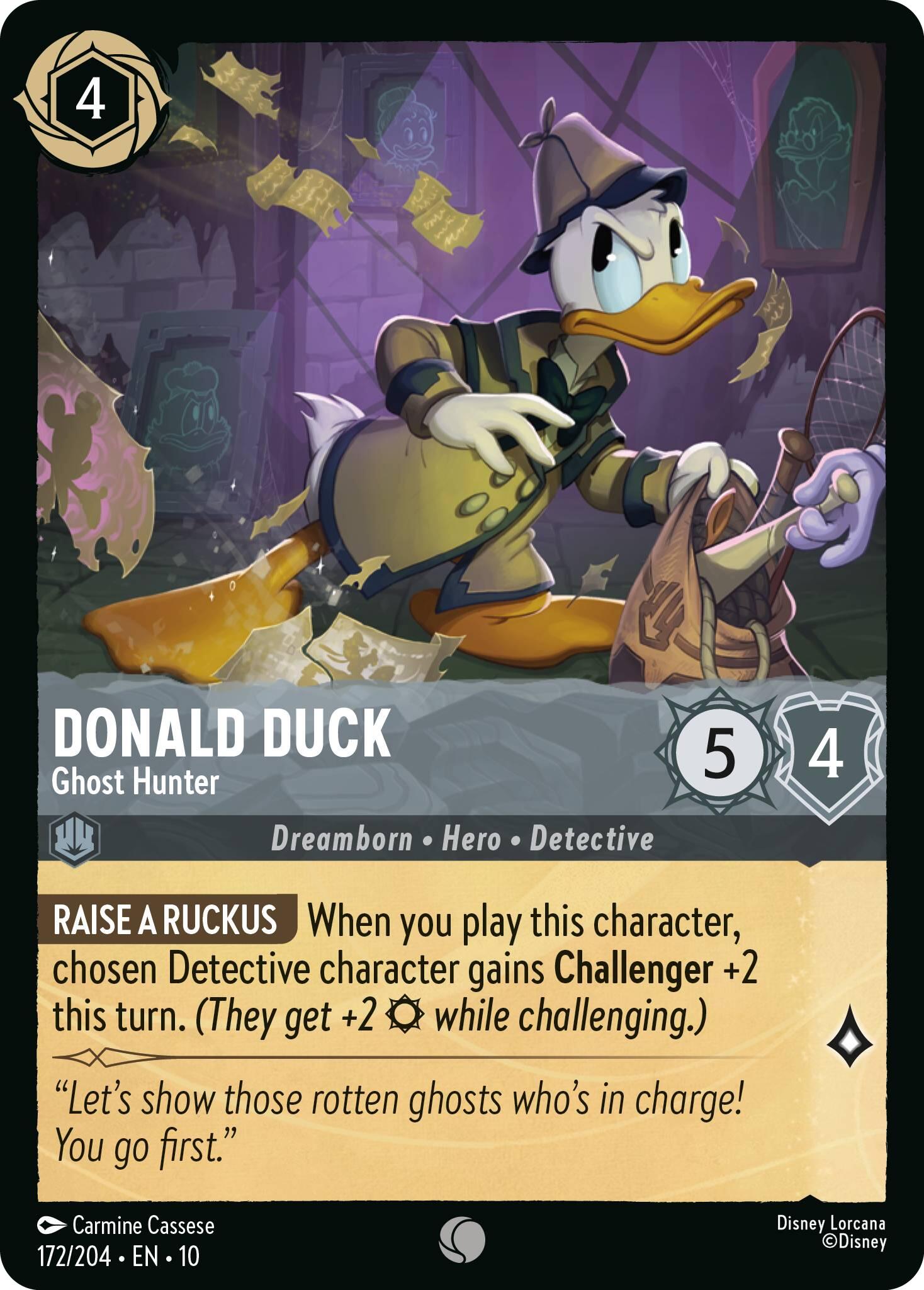 Donald Duck - Ghost Hunter (172/204) [Whispers in the Well] | Devastation Store
